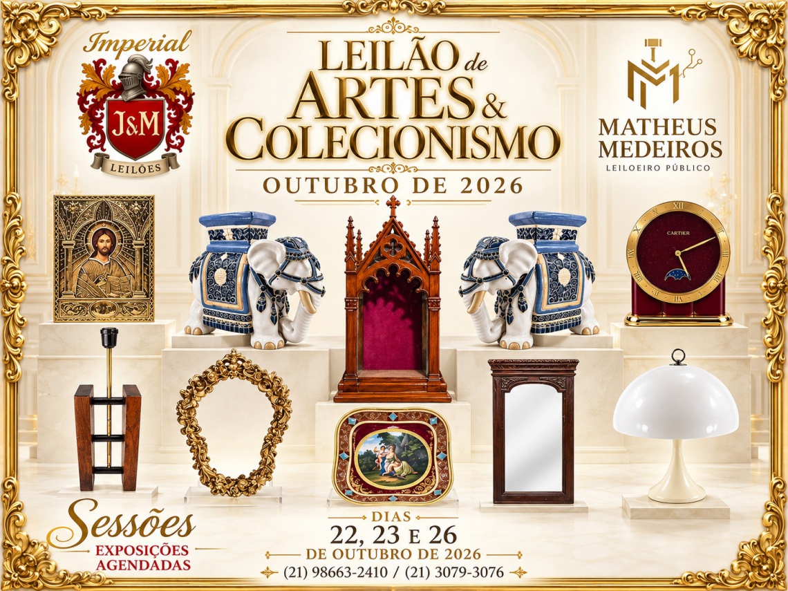 LEILÃO DE ARTE E ANTIGUIDADES