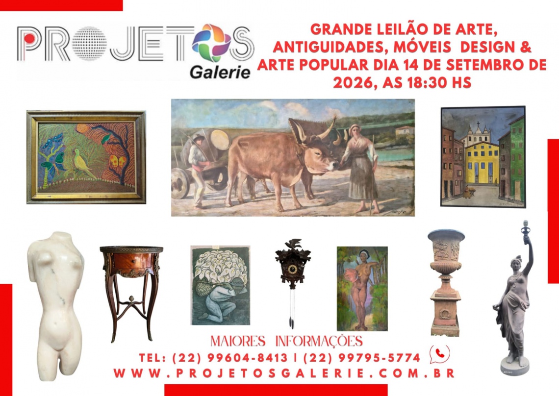 GRANDE LEILÃO DE ARTE E ANTIGUIDADES
