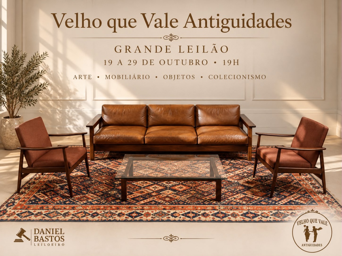 GRANDE LEILÃO DE ARTE E ANTIGUIDADES OUTUBRO 2026