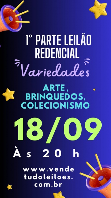 LEILÃO  E ANTIGUIDADES