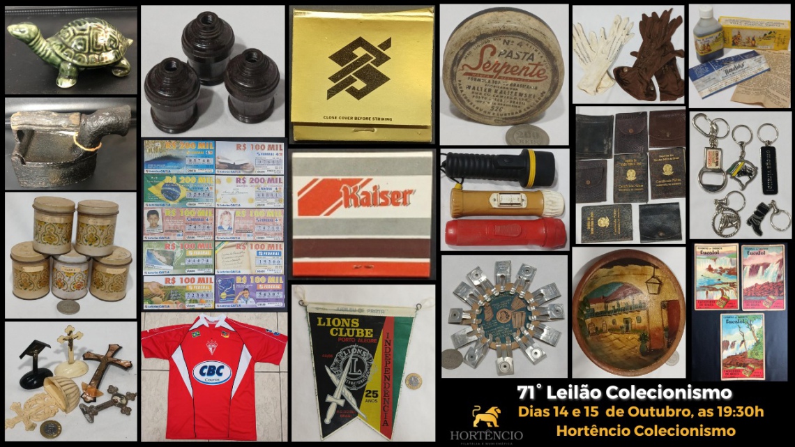 71 LEILÃO DE COLECIONISMO