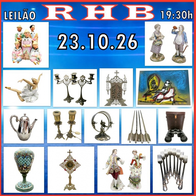 LEILÃO DE ARTE E ANTIGUIDADES