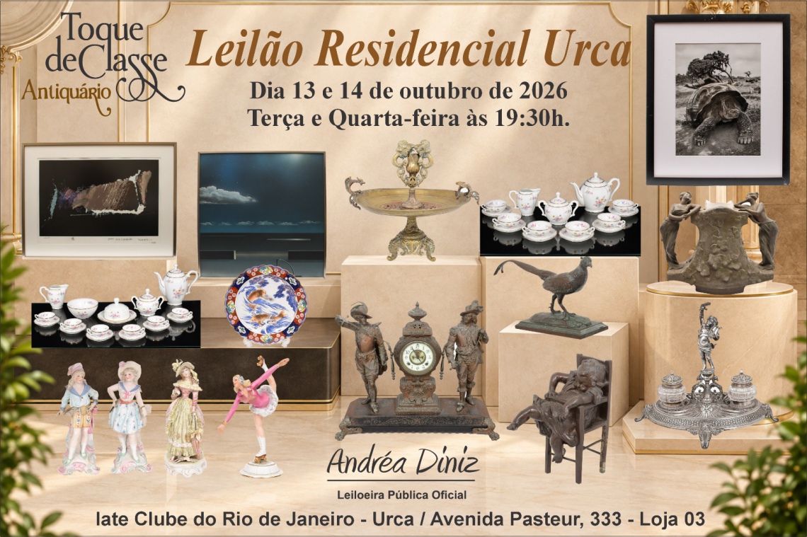 LEILÃO DE ARTE E ANTIGUIDADES