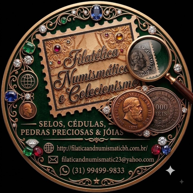 97º LEILÃO FILATÉLICA, NUMISMÁTICA E COLECIONISMO