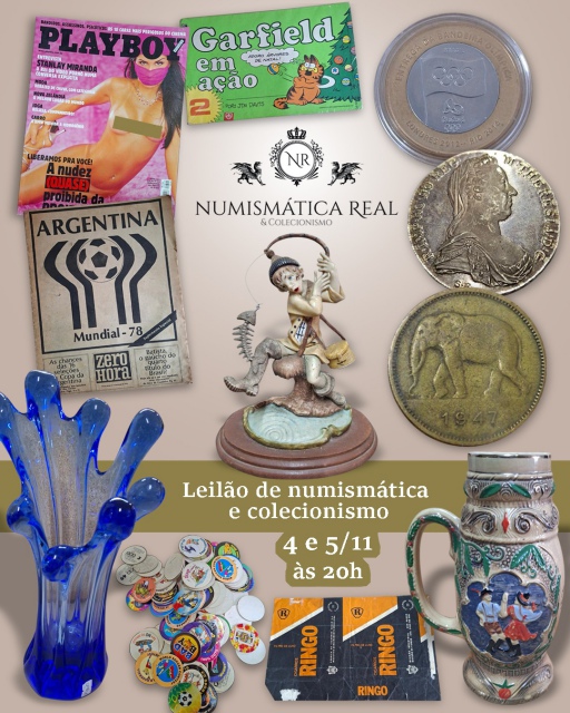 LEILÃO NUMISMÁTICO & COLECIONISMO