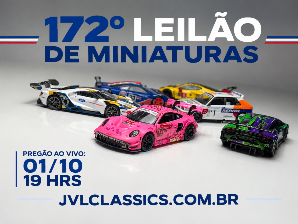 172º  Leilão de Miniaturas JVL Classics - 1/64 Super Premium