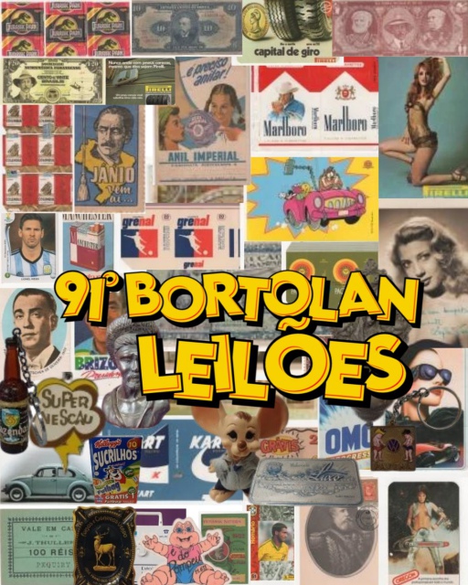 91º LEILÃO BORTOLAN DE COLECIONÁVEIS E ANTIGUIDADES