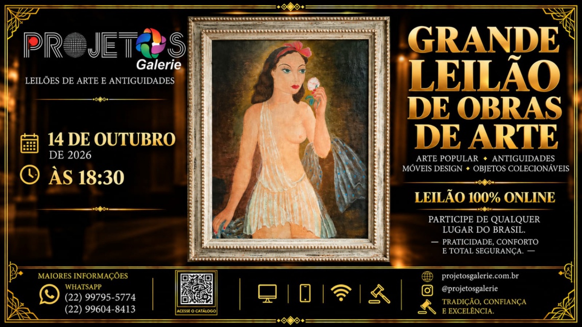 GRANDE LEILÃO DE ARTE E ANTIGUIDADES