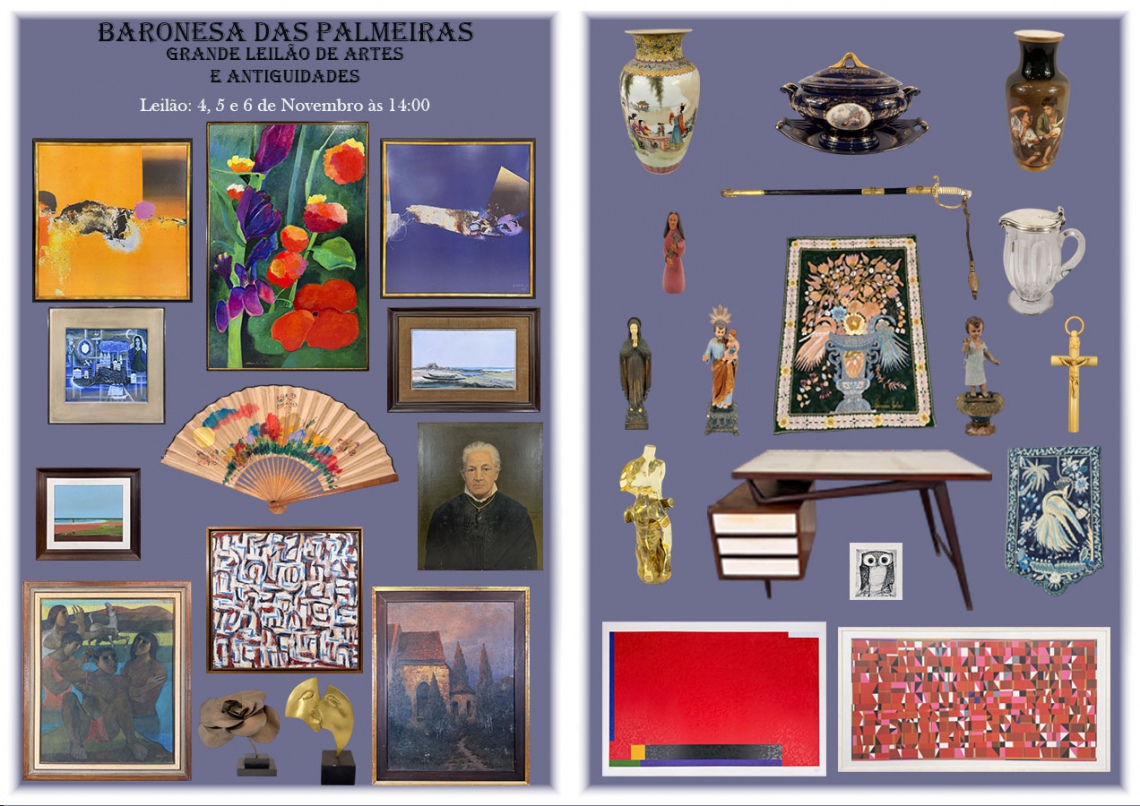 LEILÃO DE ARTE E ANTIGUIDADES