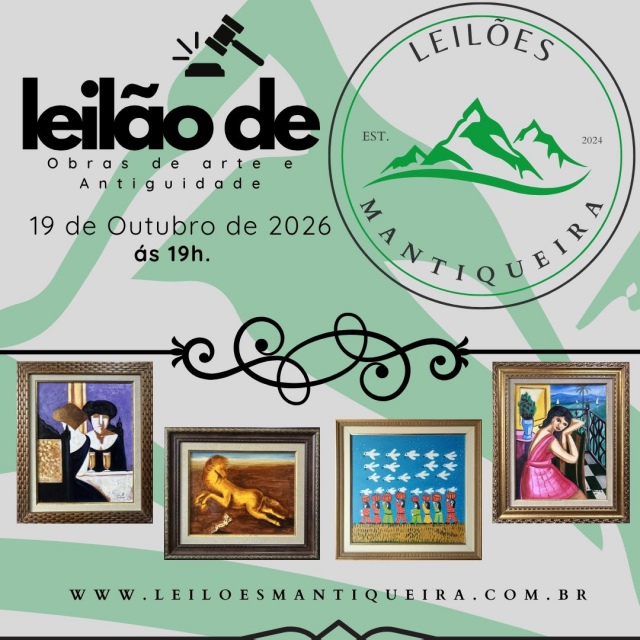 LEILÃO DE ARTE E ANTIGUIDADES