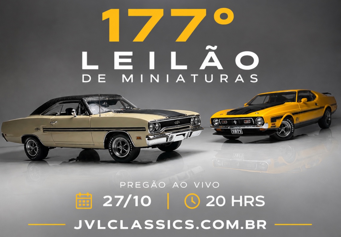 177º  Leilão de Miniaturas JVL Classics - JVL Selection III