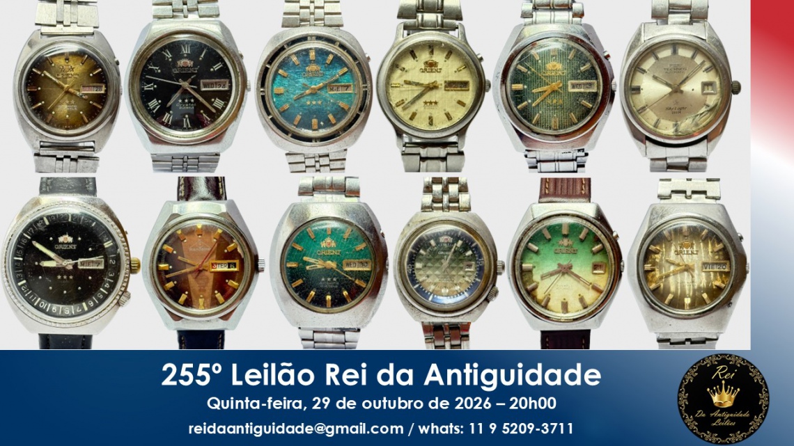 255º Leilão Rei da Antiguidade
