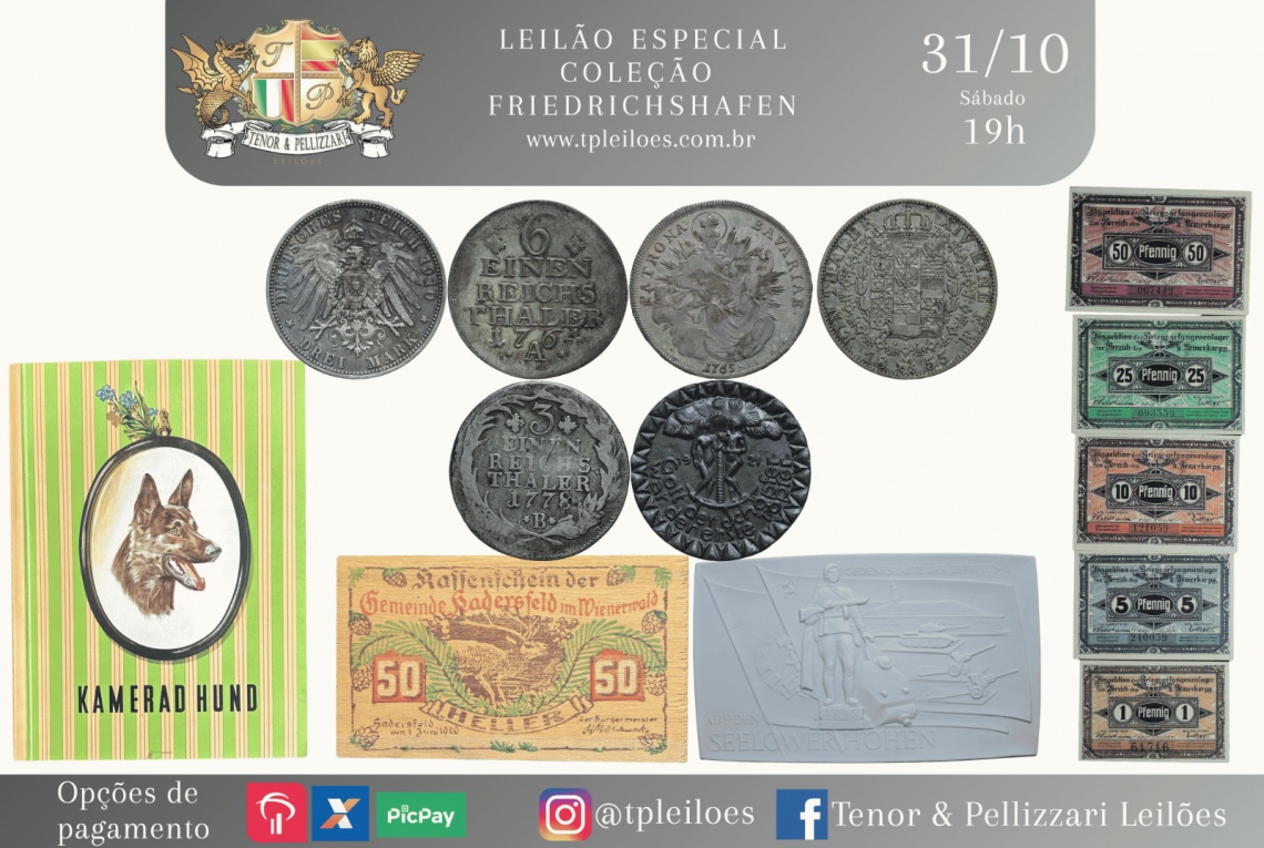 LEILÃO ESPECIAL - Coleção Friedrischshafen