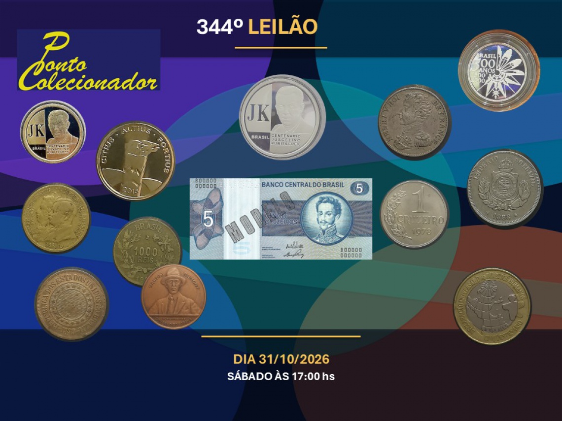 344º LEILÃO PONTO DO COLECIONADOR