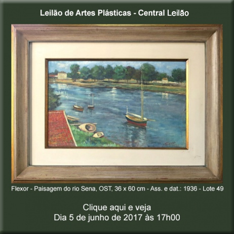 Leilão de Artes Plásticas - Central Leilão - 05/06/2017