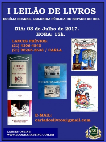 I LEILÃO DE LIVROS - BOOK MARKETING