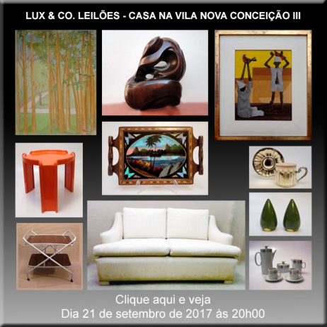 Lux & Co. Leilões - Casa na Vila Nova Conceição III - 21/09/2017