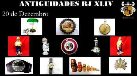 LEILÃO ANTIGUIDADES RJ XLIV
