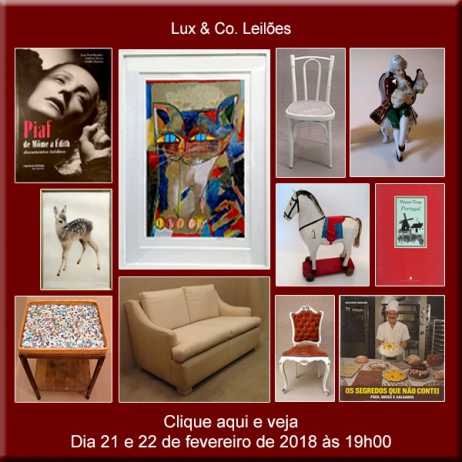 Lux & Co. Leilões - NAVEGAR É PRECISO!  Casa Vila Nova Conceição - 21 e 22/02/2018 - 19h00