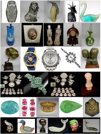 Especial Coleções Antiguidades, Joias, Pedras Preciosa, Porcelanas, Cristais, Esculturas etc ...