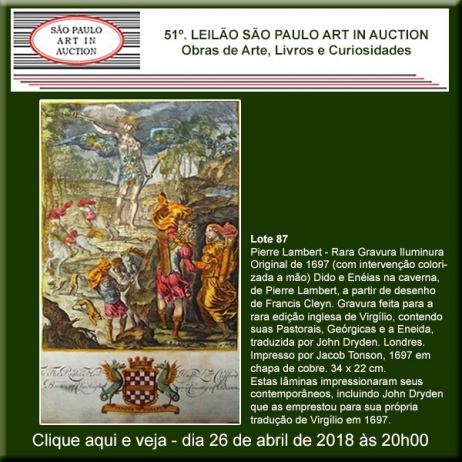 51º. Leilão SP Art in Auction - Especial de Abril - 26/04/2018