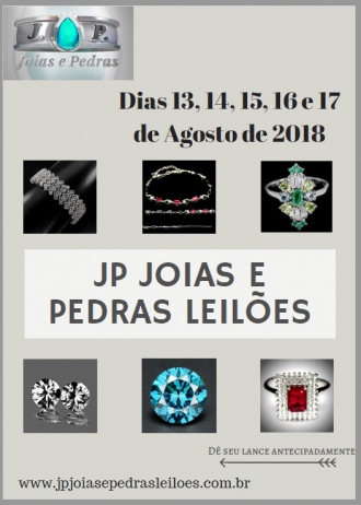 LEILÃO DE OPORTUNIDADES - JOIAS E PEDRAS PRECIOSAS